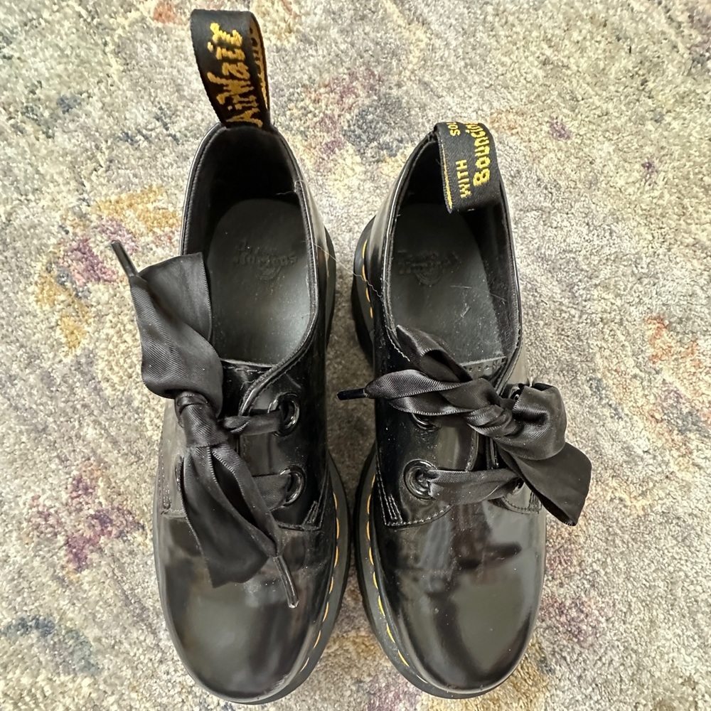 Dr Marten Holly Oxford Platform Shoe